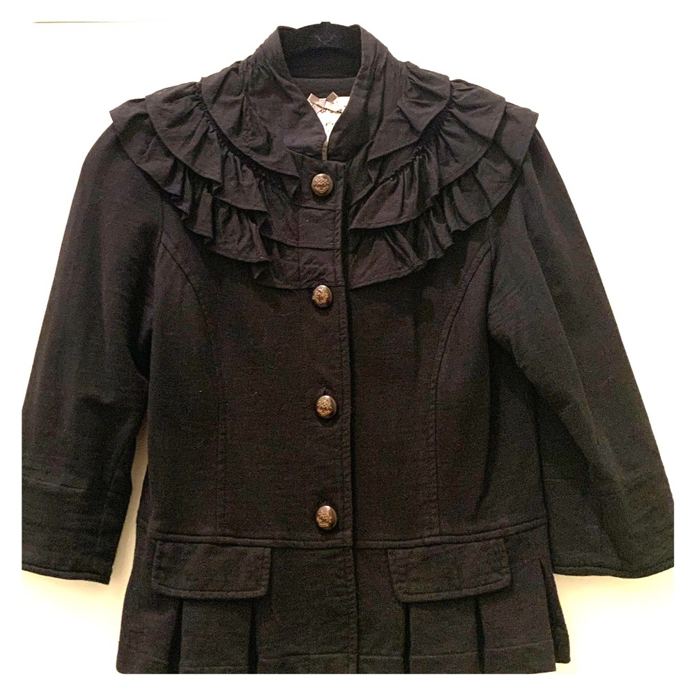 Nick and Mo Ruffle Jacket